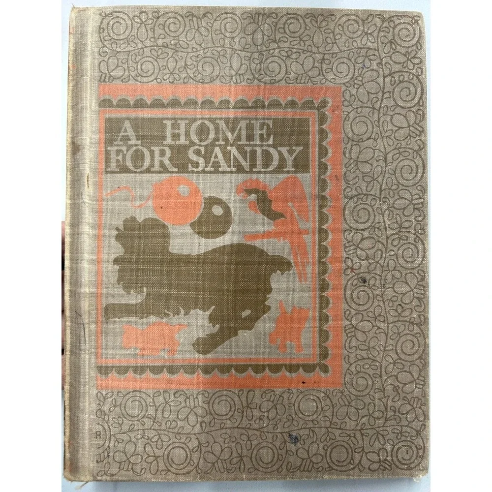 A Home for Sandy Romney Gay 1947 Revised‎ Edition Children's Book D.C. Heath
